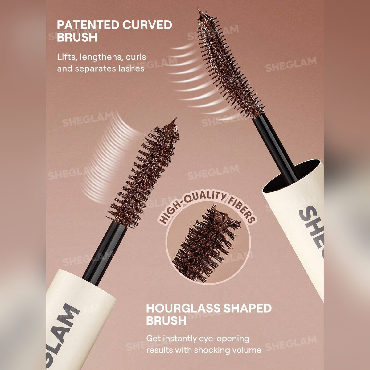 Sheglam All-In-One Volume & Length Waterproof Mascara 4gm