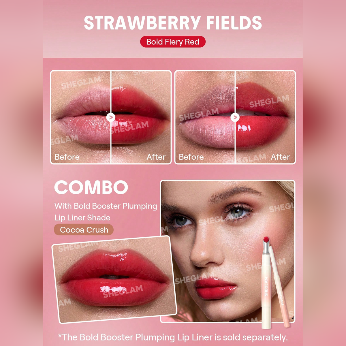 Sheglam Bold Booster Lip Plumper 1.5gm