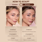Sheglam Buttery Buff Contour & Bronzer Stick 6gm