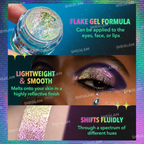 Sheglam Chroma Zone Multichrome Flake Gel 2gm