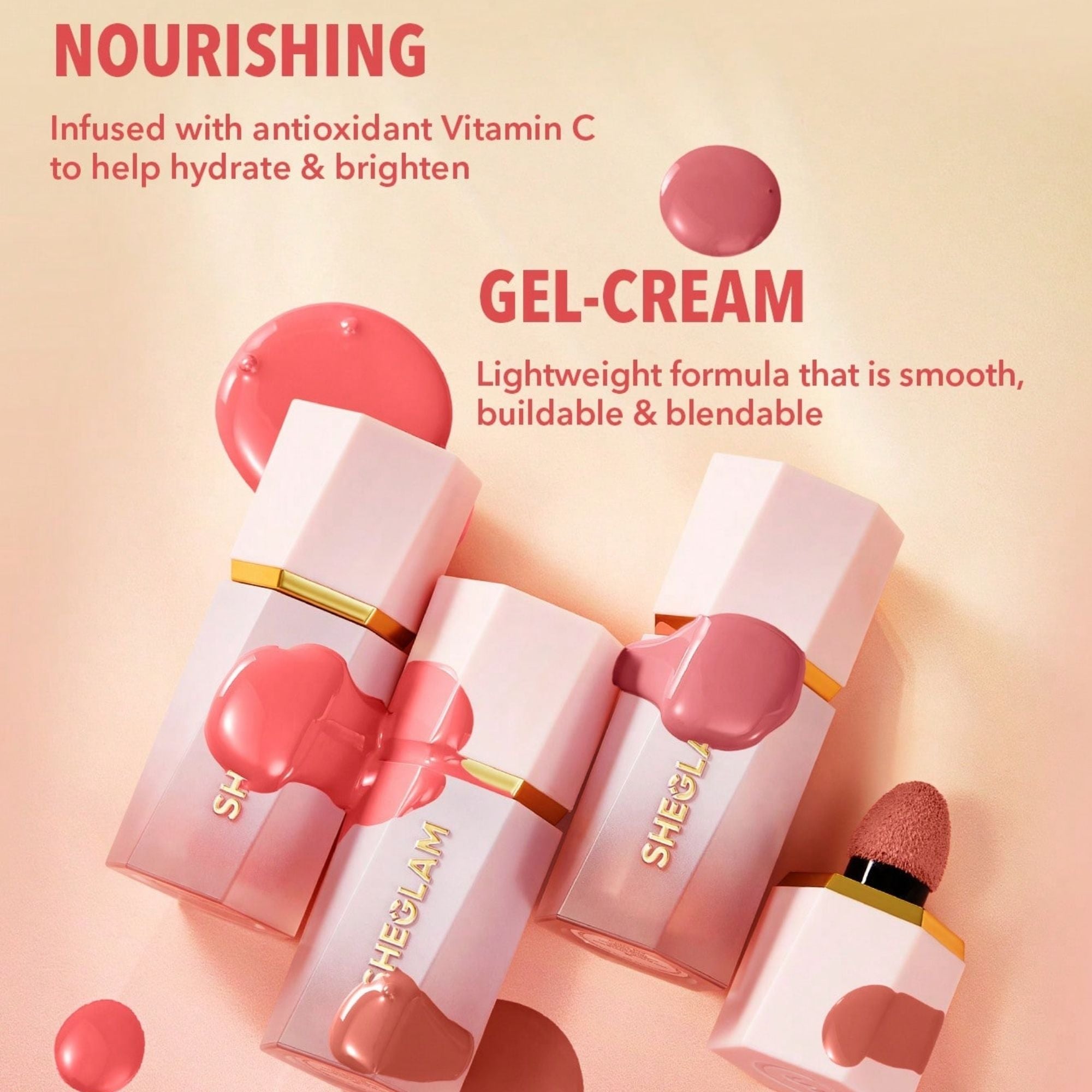 Sheglam Color Bloom Liquid Blush Cutie Pie 5.2ml