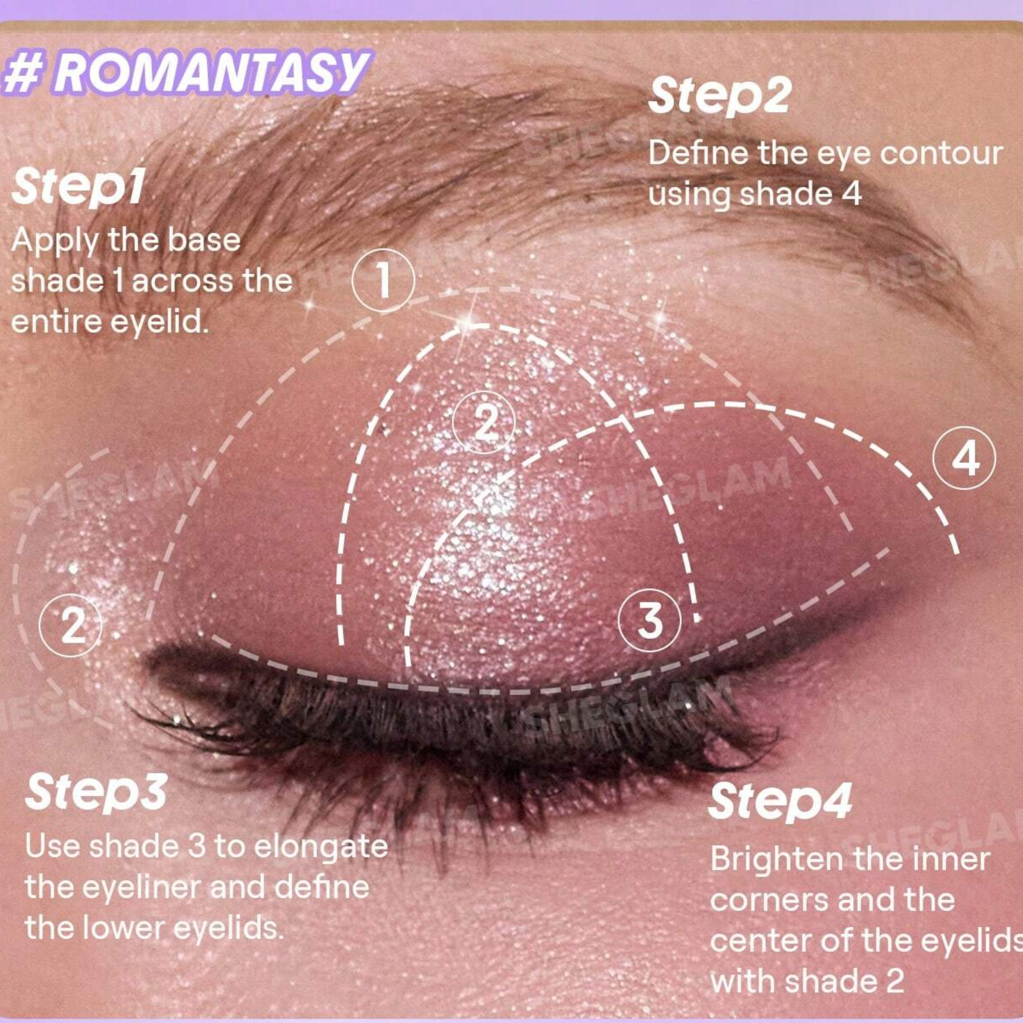 Sheglam Daydreamer Mini Palette 3.9gm