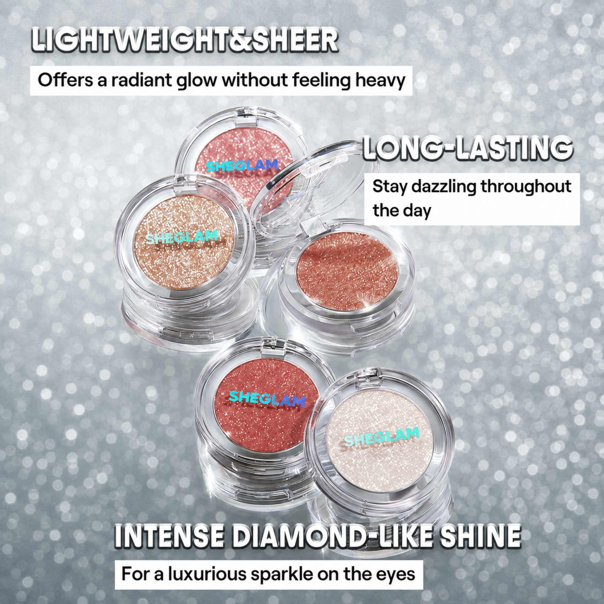 Sheglam Enigma Sparkly Eyeshadow 1.8gm
