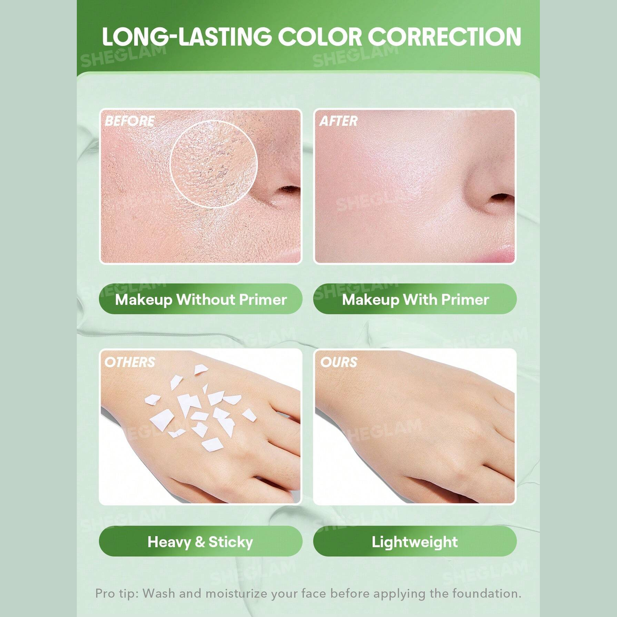 Sheglam Even Better Color Correcting Primer