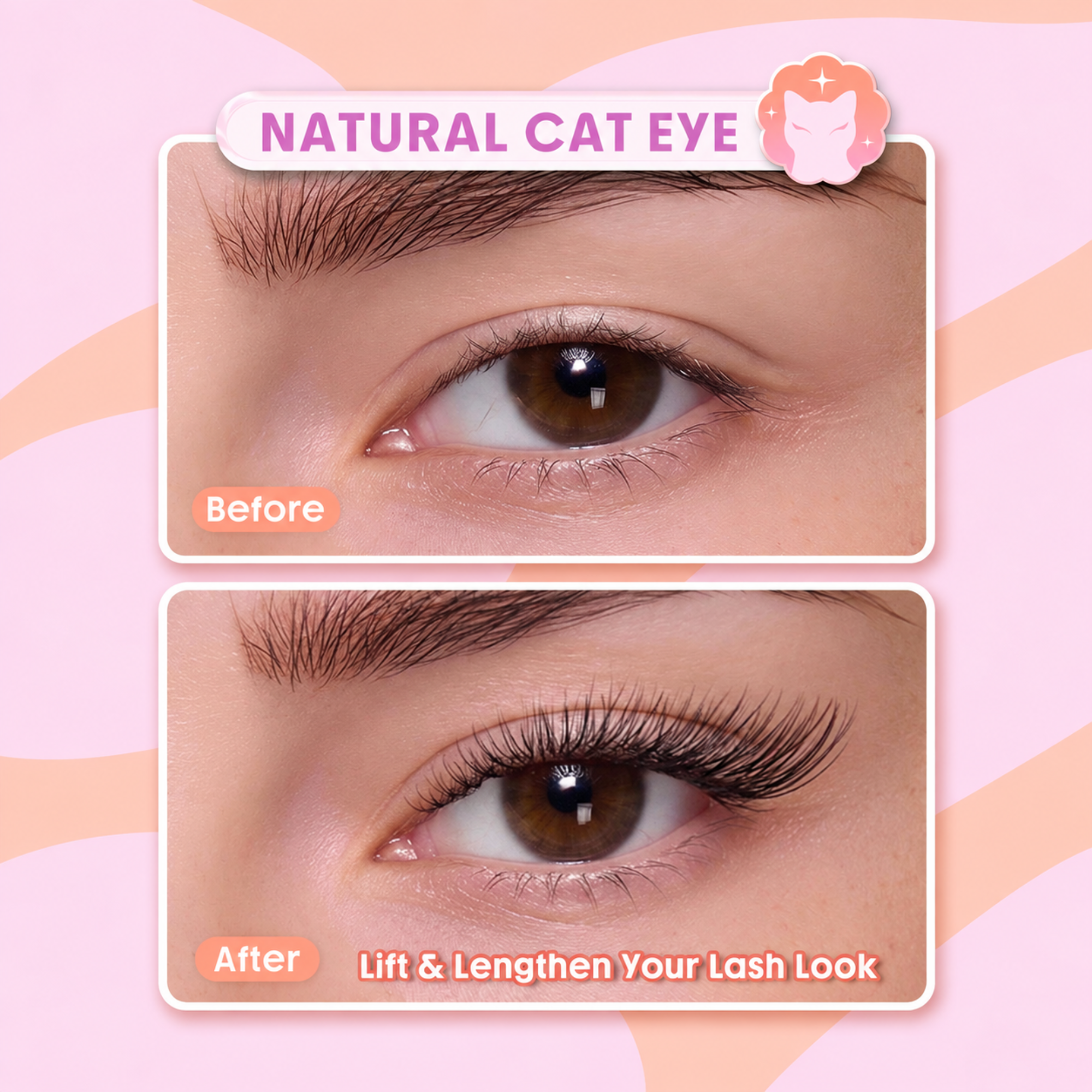 Sheglam Flutter Flirt Natural Cat Eye Half Strip Lashes