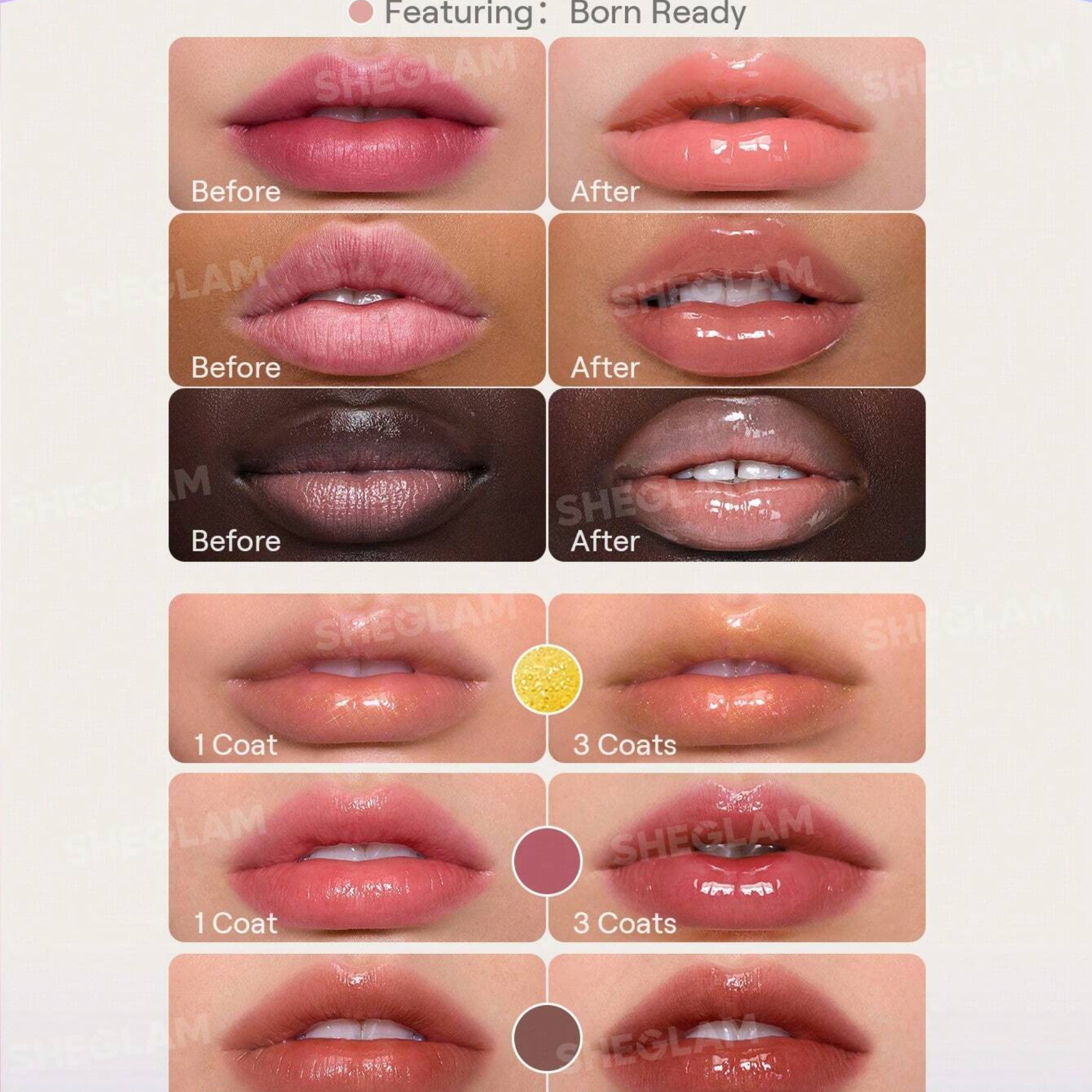 Sheglam Glass Lock Air Gloss 3.4ml