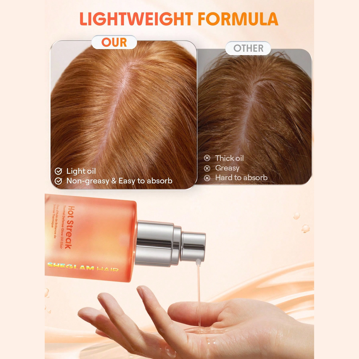 Sheglam Hot Streak Thermal Defense Glow Oil Elixir