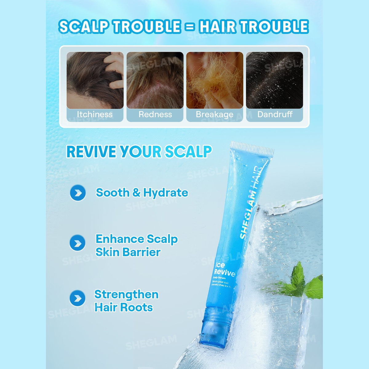 Sheglam Ice Revive Scalp Serum