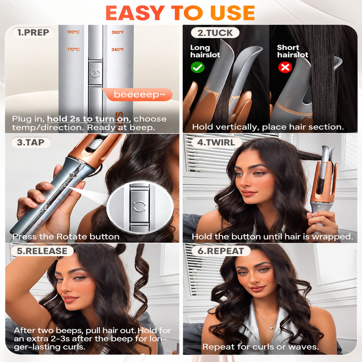 Sheglam It Curl One Touch Instant Curler 25mm