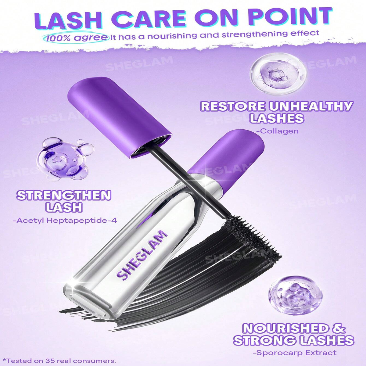 Sheglam Lash Lighter Mega Boost Mascara 8ml