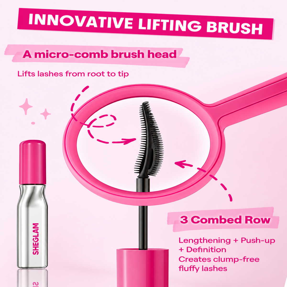 Sheglam Lash Lighter Up & Out Mascara 8ml