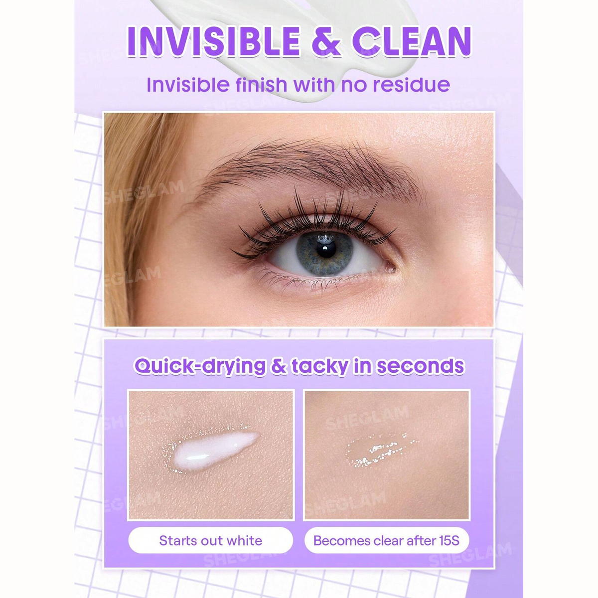 Sheglam Longwear Invisible Hold Lash Glue 6.5gm