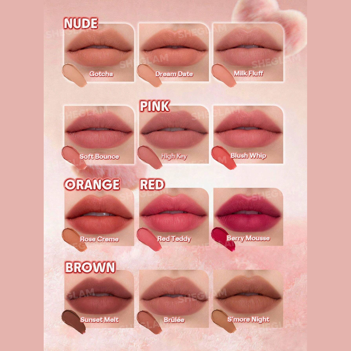 Sheglam Marshmallow Puff Lip Blur Pen 1.75gm