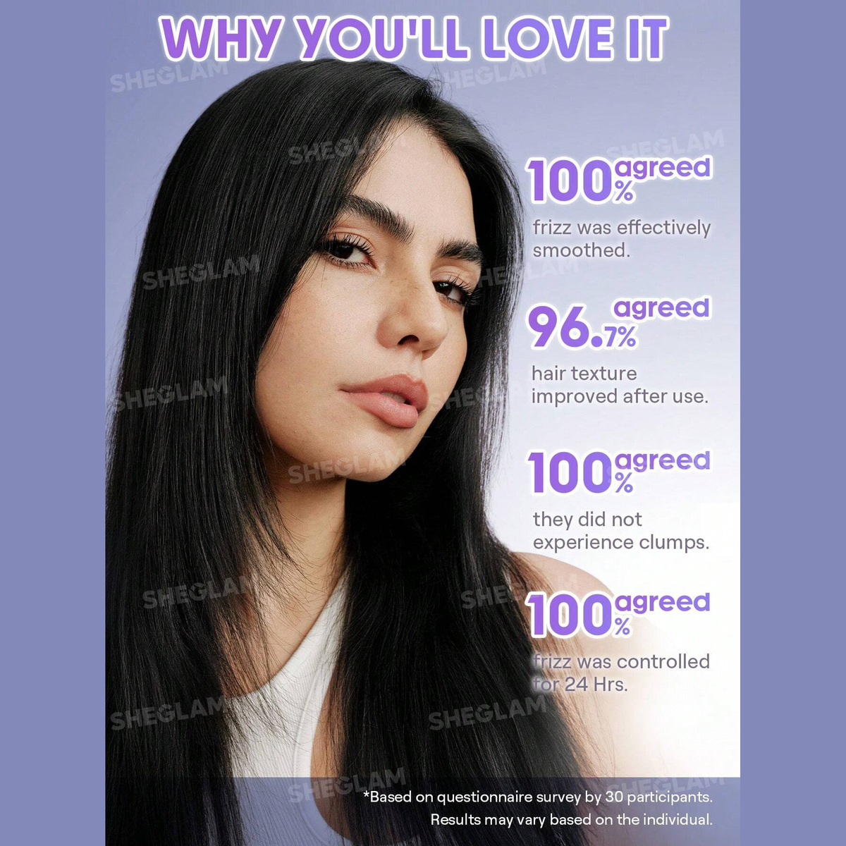 Sheglam On The Glow 1-Minute Revive Airy Hair Sorbet