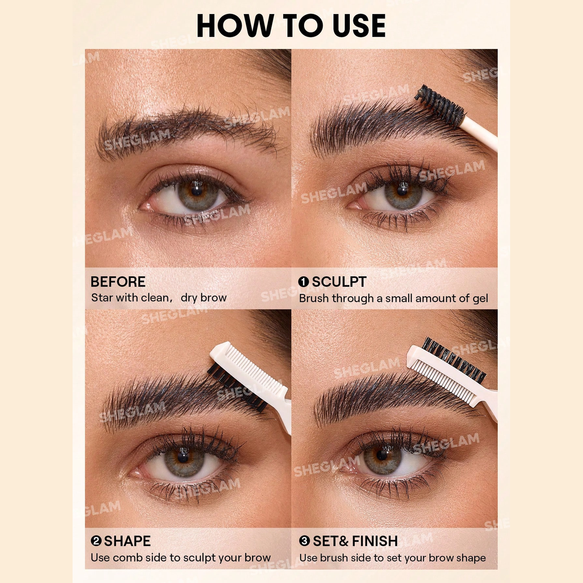 Sheglam Save It Laminating Brow Gel 8gm