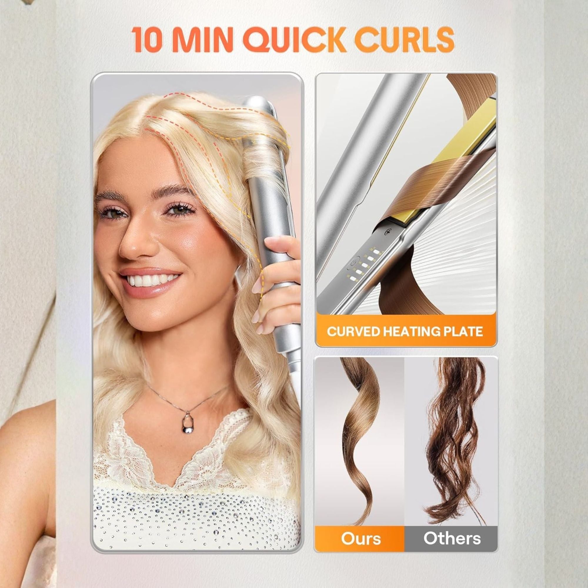 Sheglam Sleek Chic Wide Glide Straightener