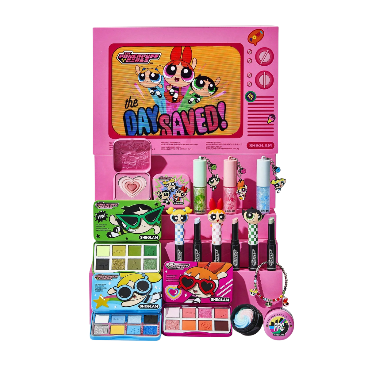 Sheglam The Powerpuff Girls X Sheglam Collection Set