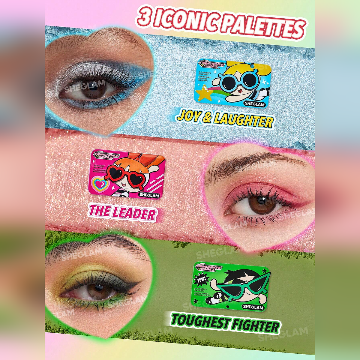 Sheglam The Powerpuff Girls X Sheglam Collection Set