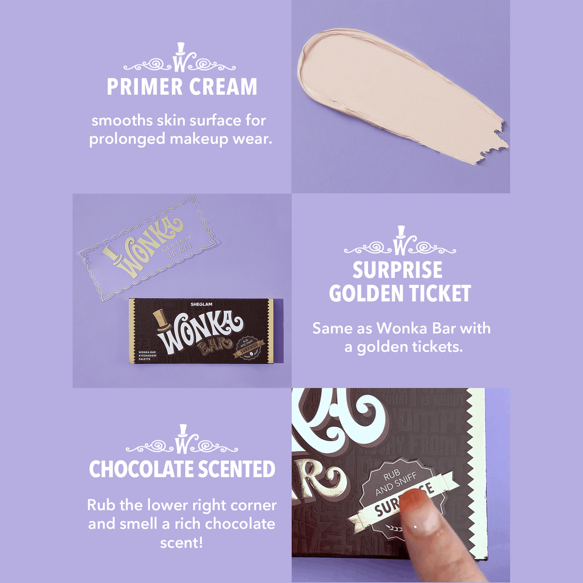 Sheglam Wonka Bar Eyeshadow Palette 9.2gm