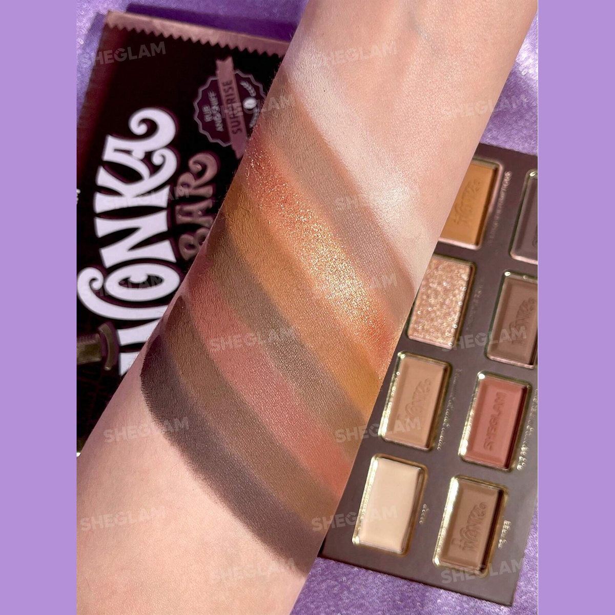 Sheglam Wonka Bar Eyeshadow Palette 9.2gm