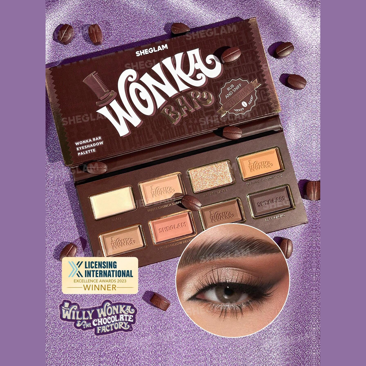 Sheglam Wonka Bar Eyeshadow Palette 9.2gm