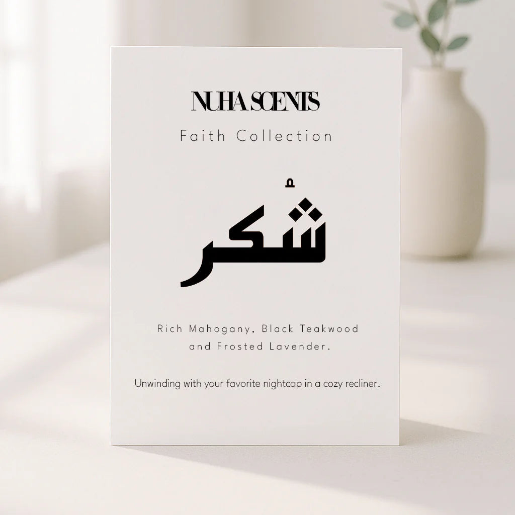 Nuha Scents Faith Collection Scented Candle 180gm