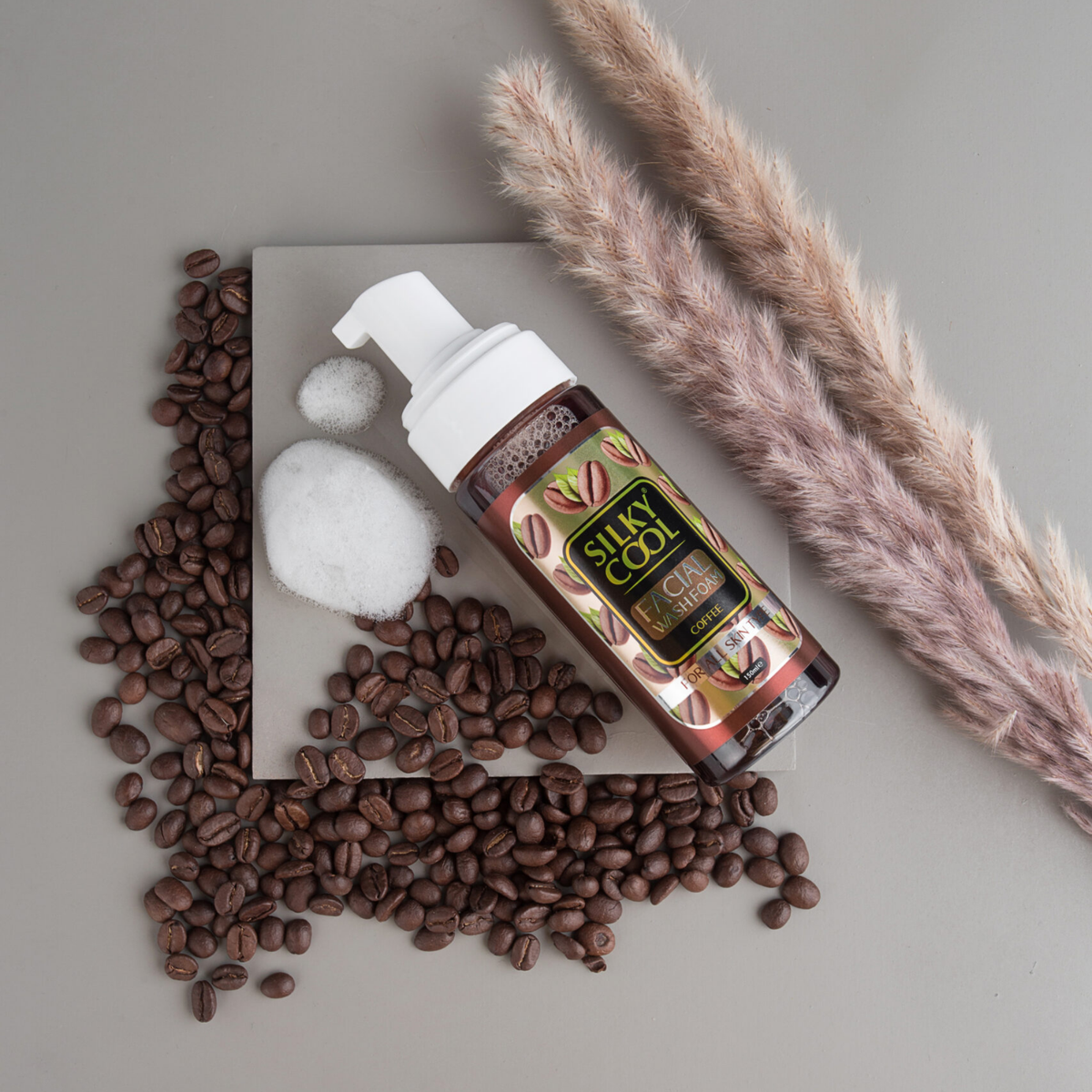 Silky Cool Coffee Facial Wash Foam