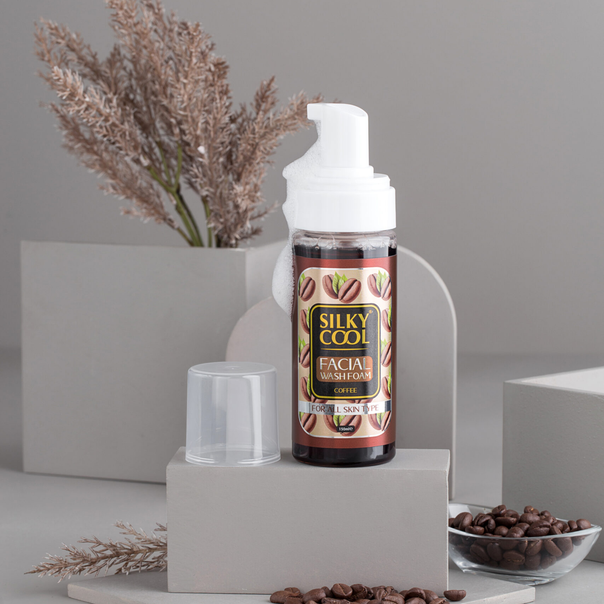Silky Cool Coffee Facial Wash Foam