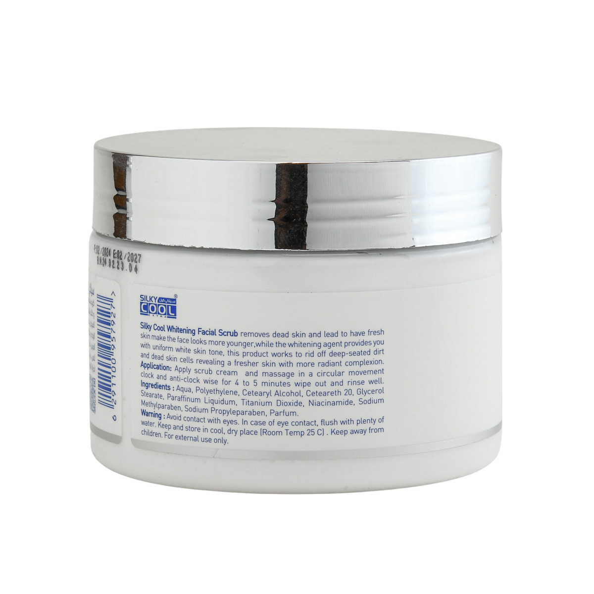 Silky Cool Extra Whitening Facial Scrub