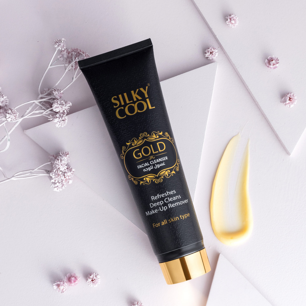 Silky Cool Gold Facial Cleanser