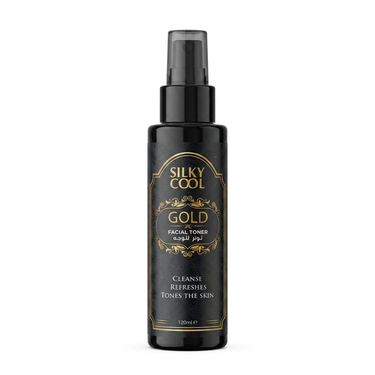 Silky Cool Gold Facial Toner