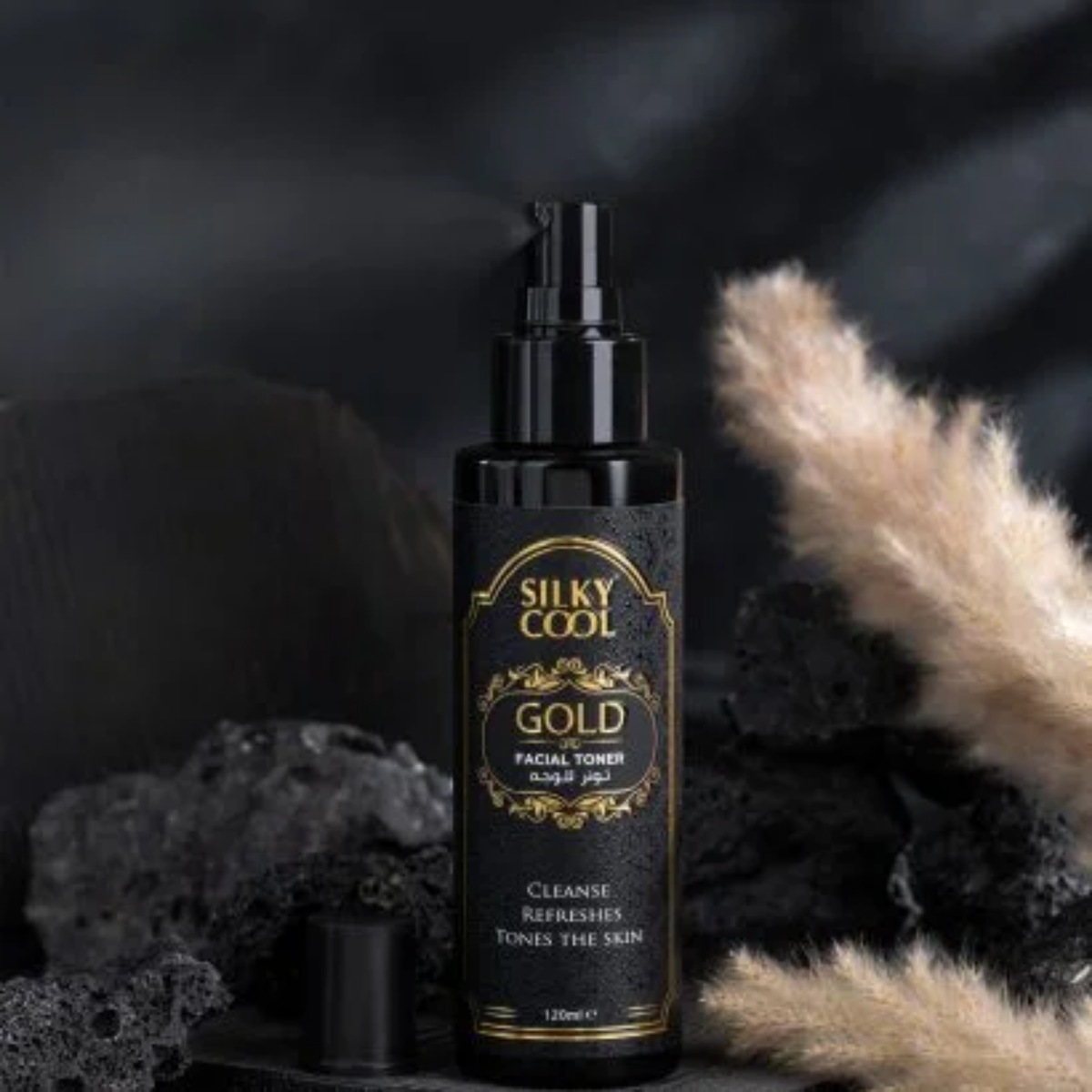 Silky Cool Gold Facial Toner