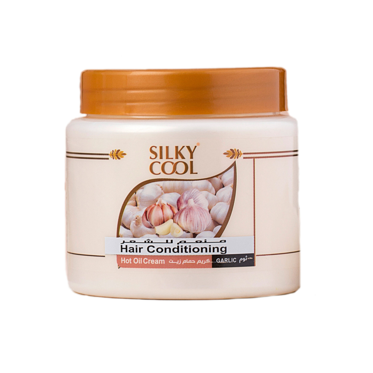 Silky Cool Hair Conditioning Hot Oil Garlic Cream