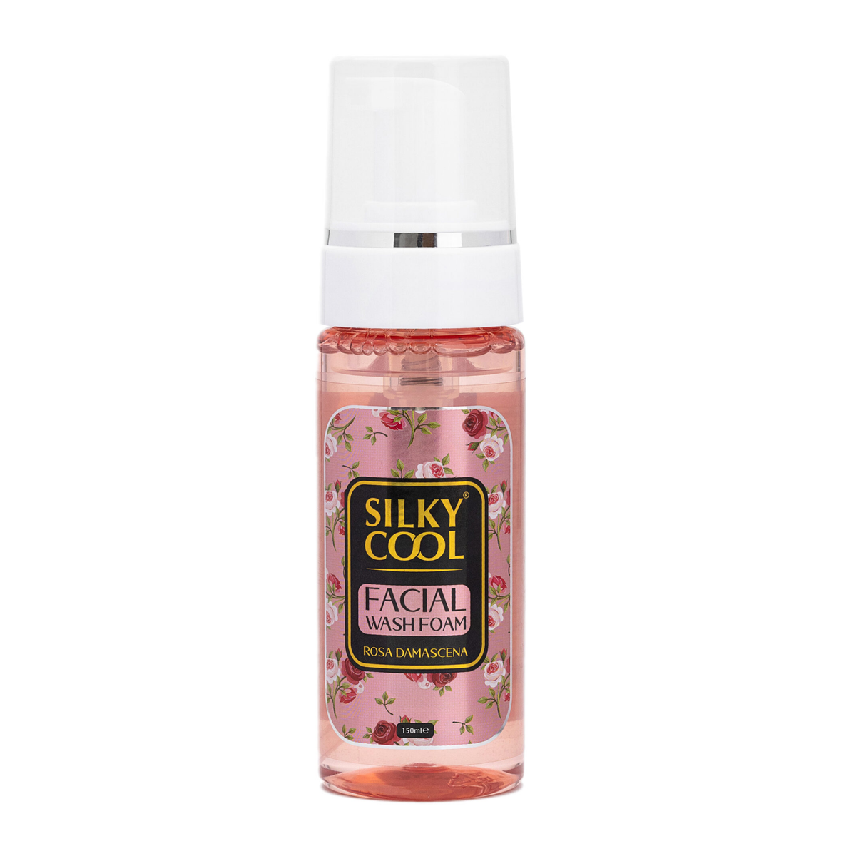 Silky Cool Rose Damascena Foam Face Wash