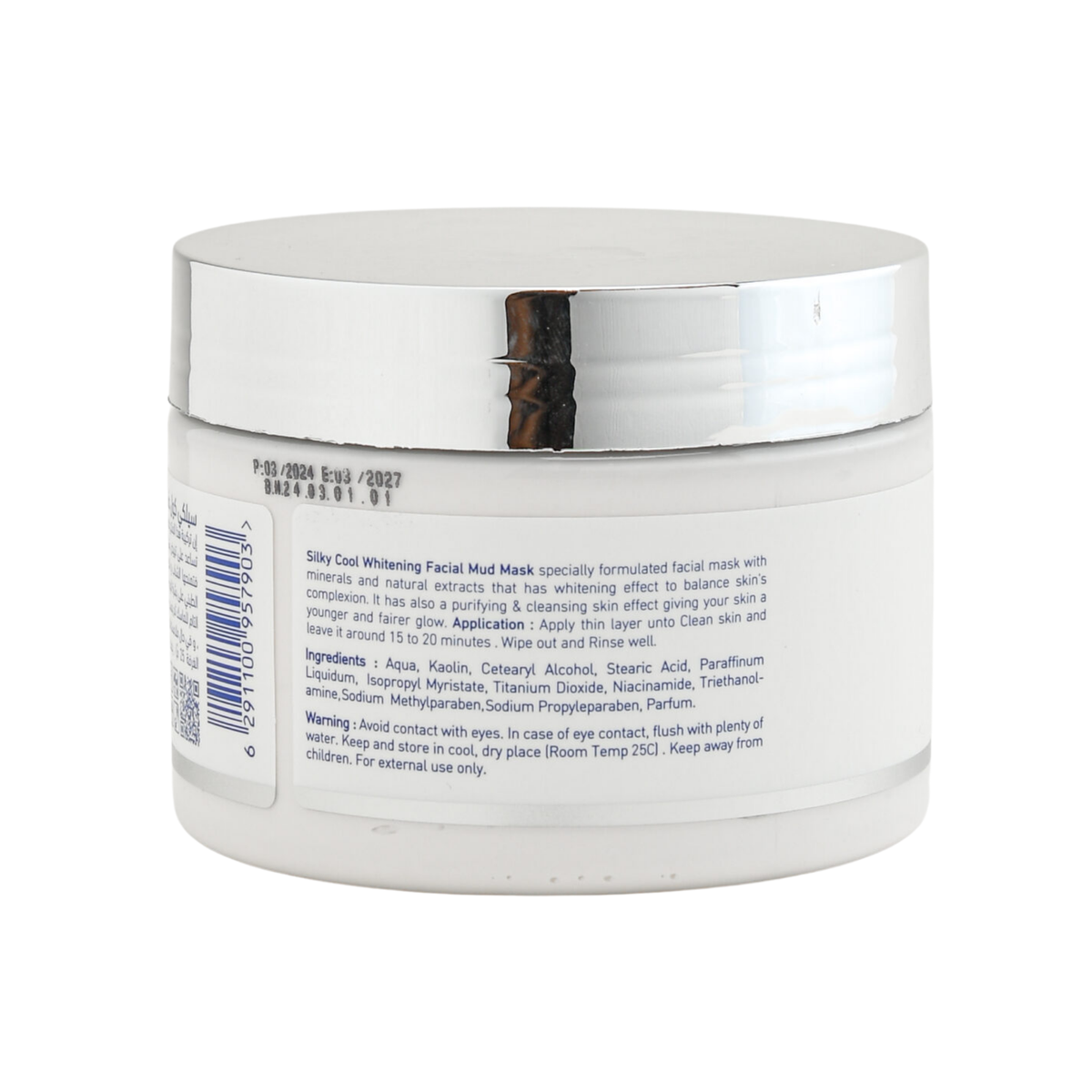 Silky Cool Whitening Facial Mud Mask