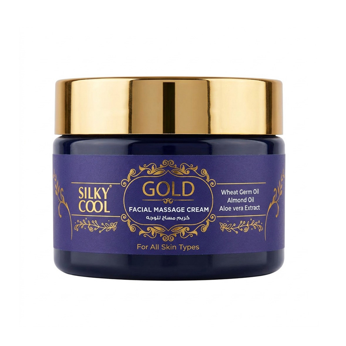 Silky Cool Gold Facial Massage Cream