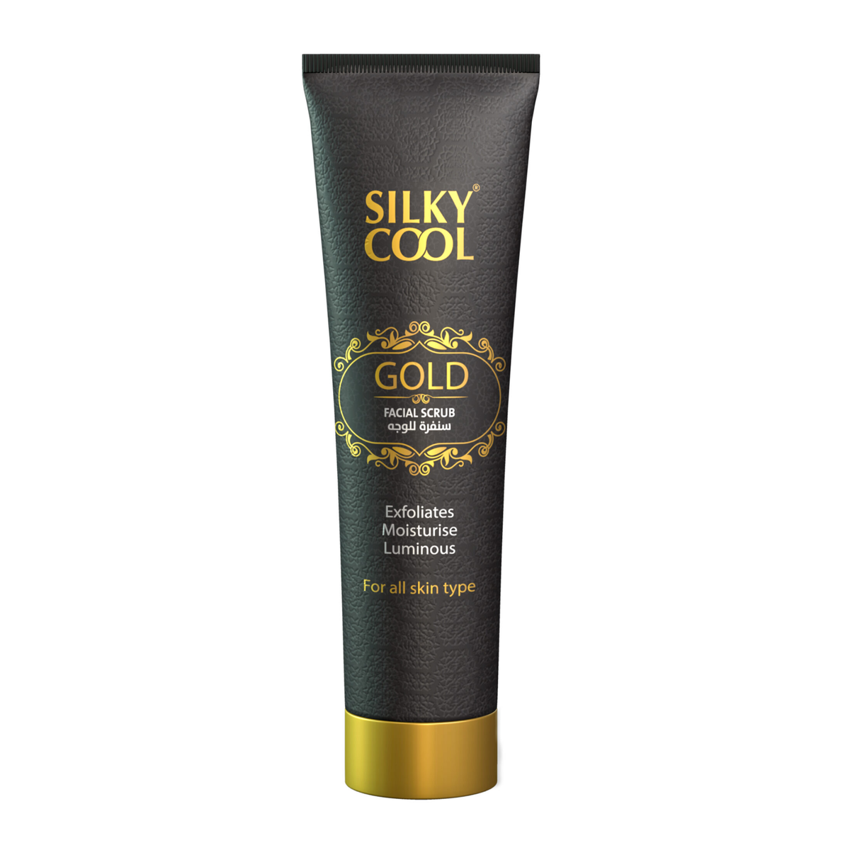 Silky Cool Gold Facial Scrub