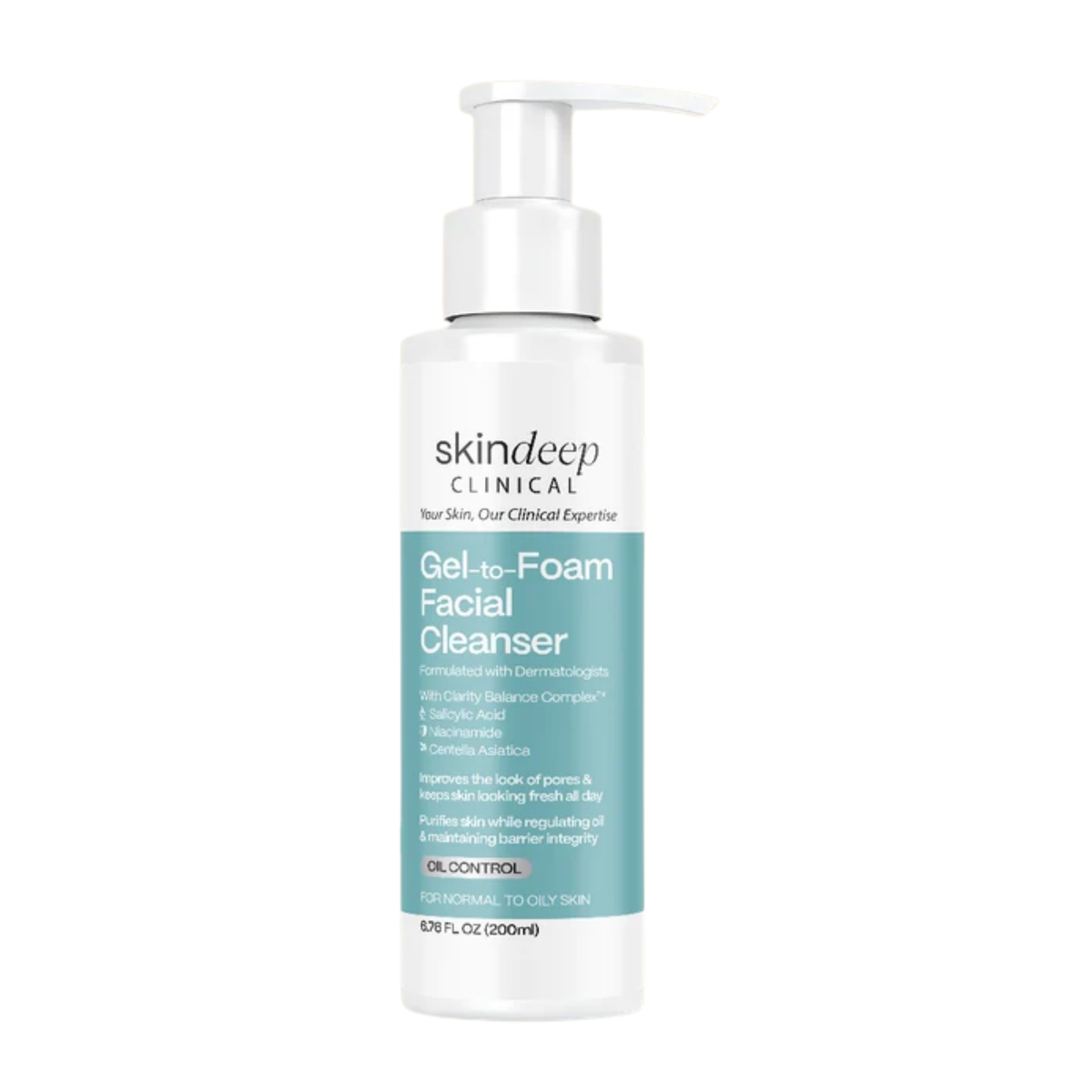 Skin Deep Gel To Foam Facial Cleanser