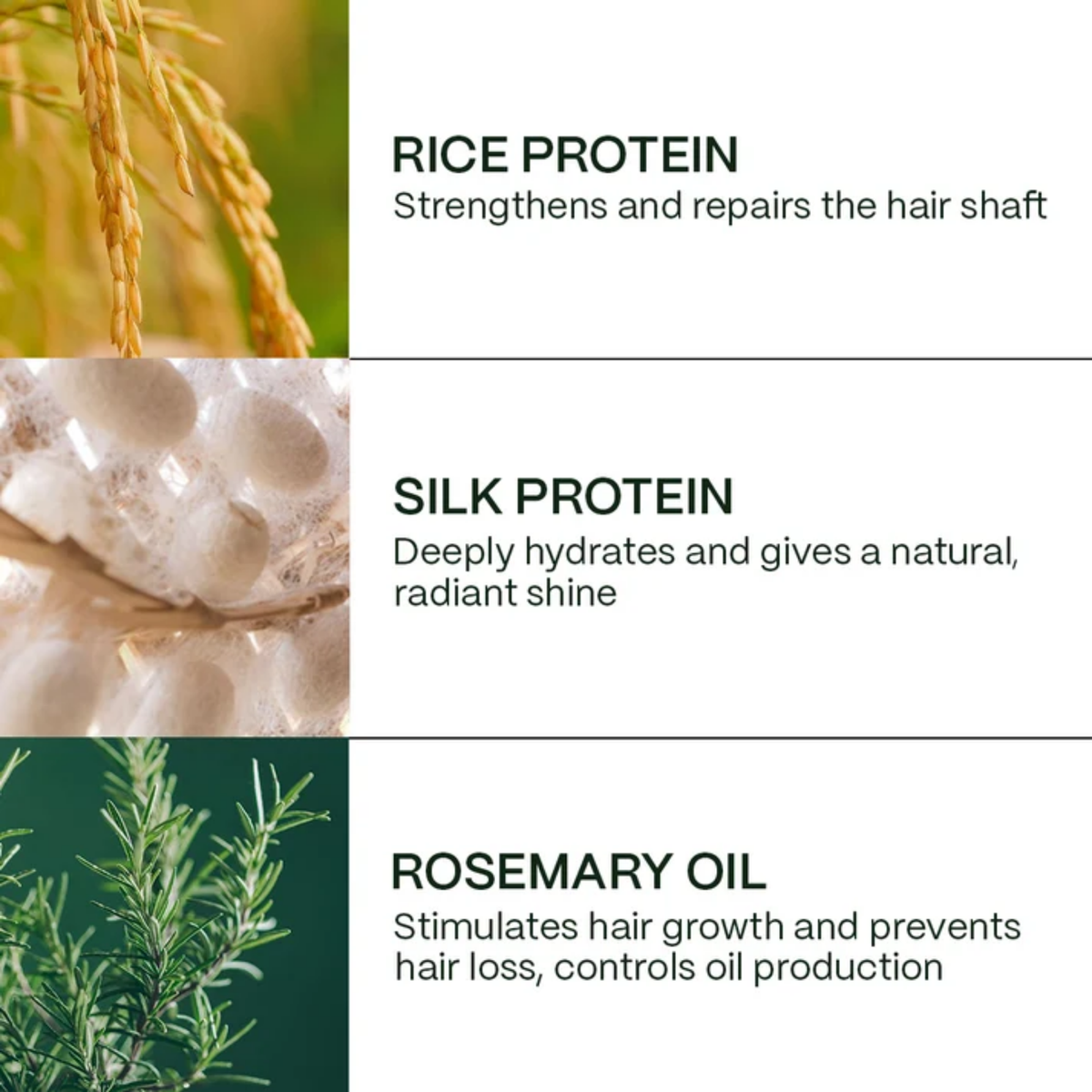 Skin Deep Hair Reviver Rice Protein Liquid Shampoo Moroccan + Rose