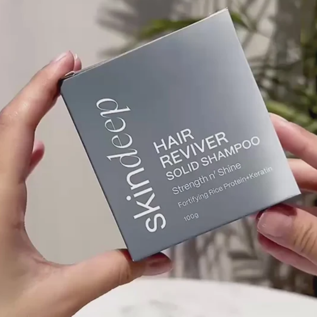 Skin Deep Hair Reviver Rice Protein Solid Shampoo