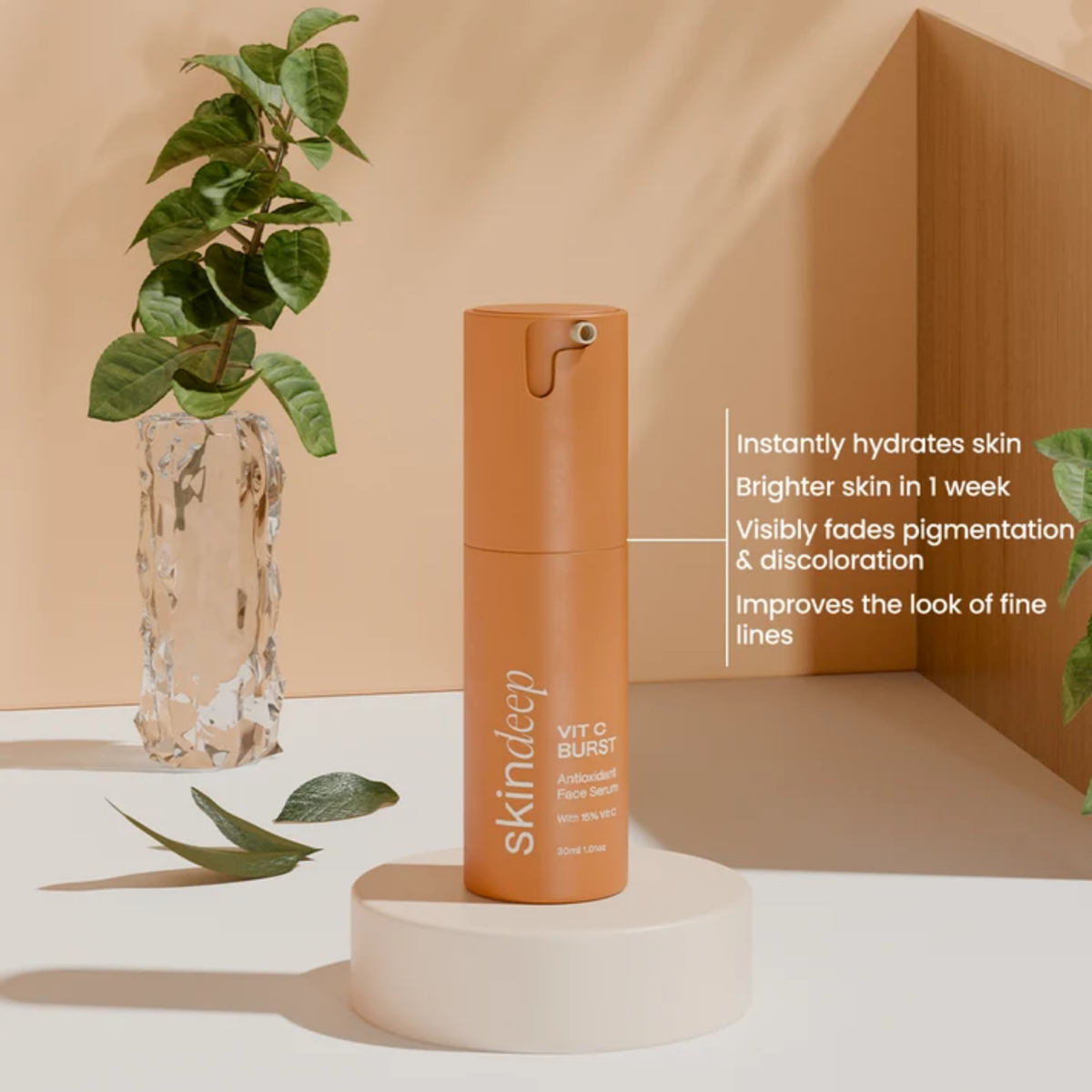 Skin Deep Vit C Burst Antioxidant Face Serum