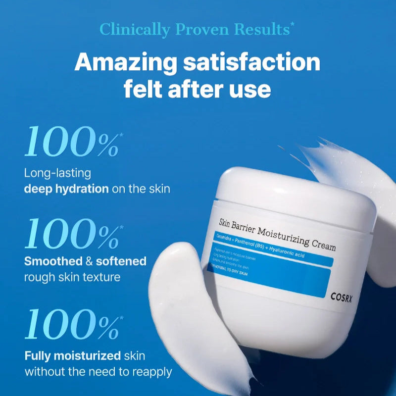 cosrx the ceramide skin barrier moisturizing cream for normal to dry skin 450ml