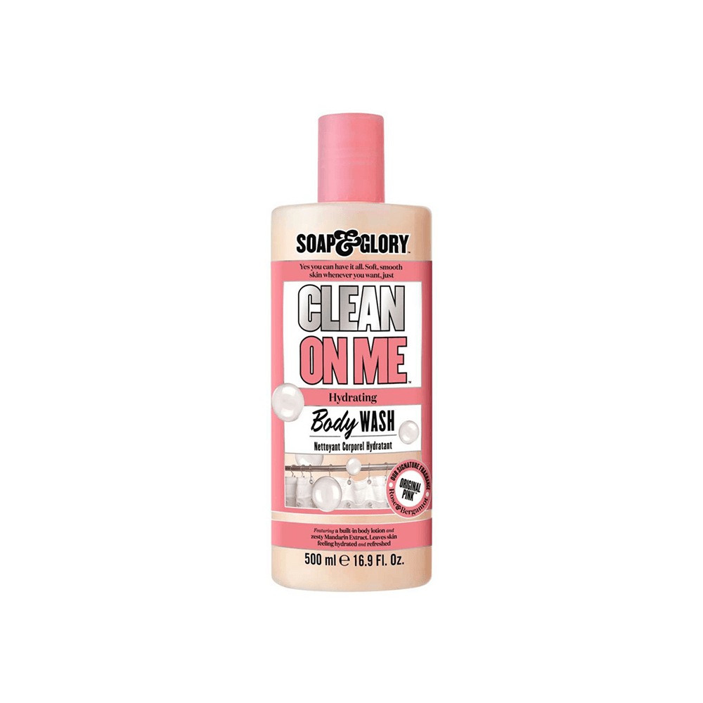 Soap & Glory Clean On Me Hydrating Body Wash 500ml - TheSkinFit