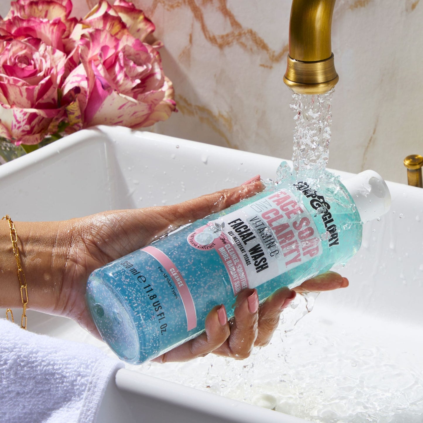 Soap & Glory Face Soap And Clarity Vitamin C Facial Wash 350ml