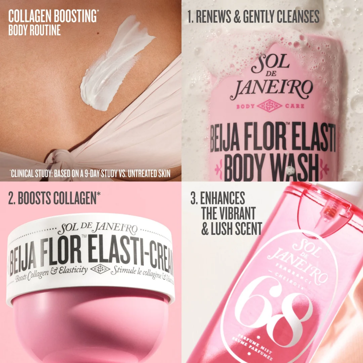 Sol De Janeiro Beija Flor Elasti Renewing Body Wash