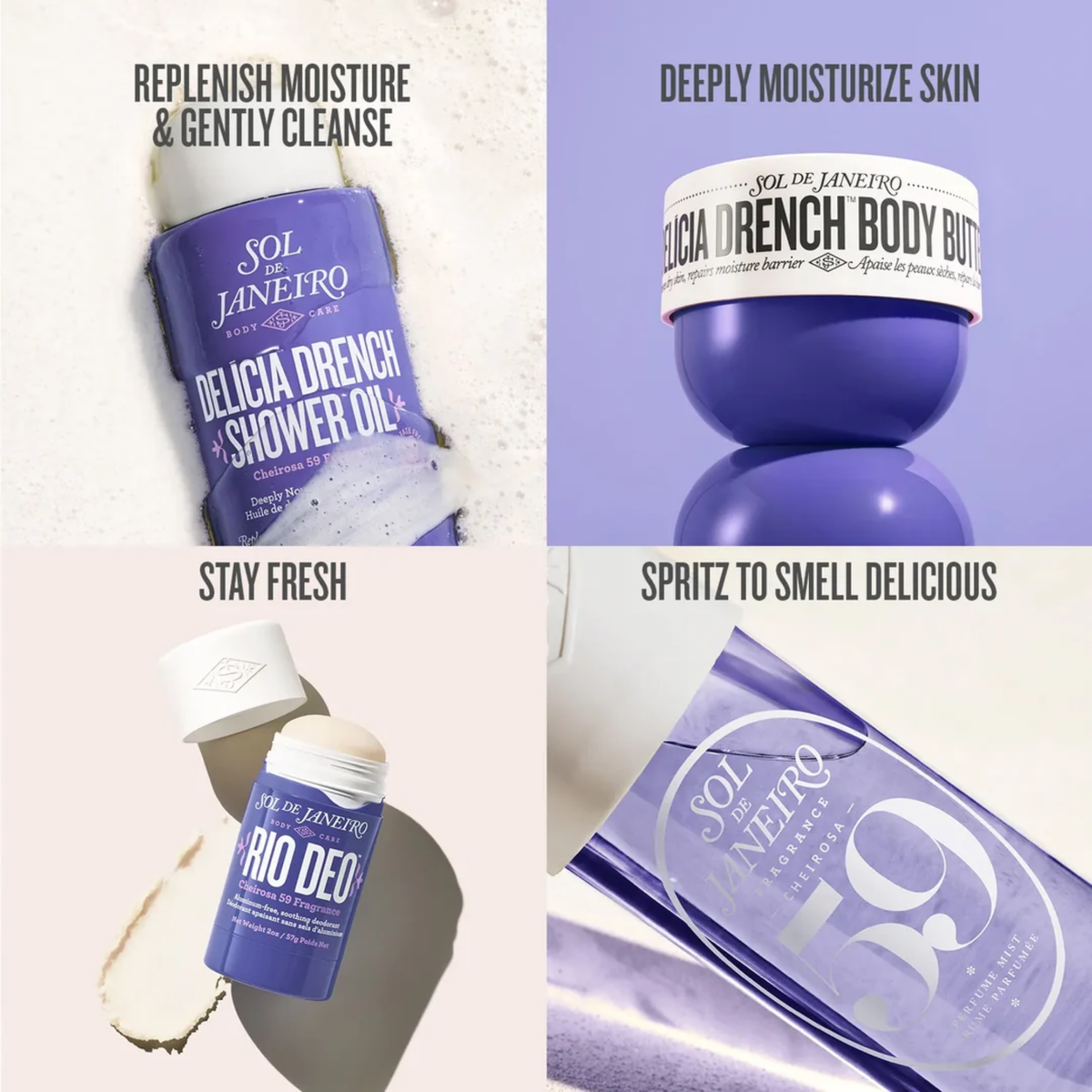 Sol De Janeiro Cheirosa 59 Delicia Drench Perfume Mist