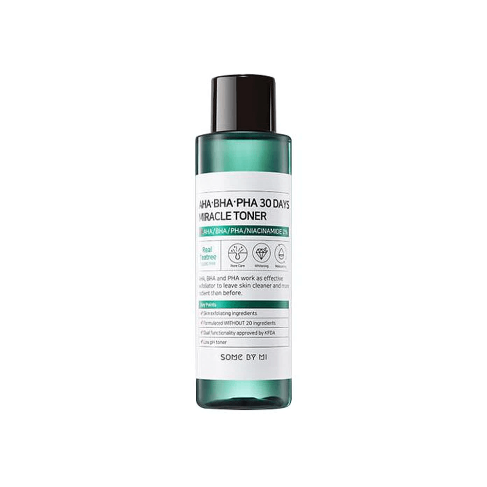 Some By Mi AHA BHA PHA 30 Days Miracle Toner 150ml - TheSkinFit