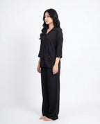 Sajiero Summer Loungewear Set Softco Black