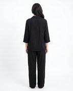 Sajiero Summer Loungewear Set Softco Black