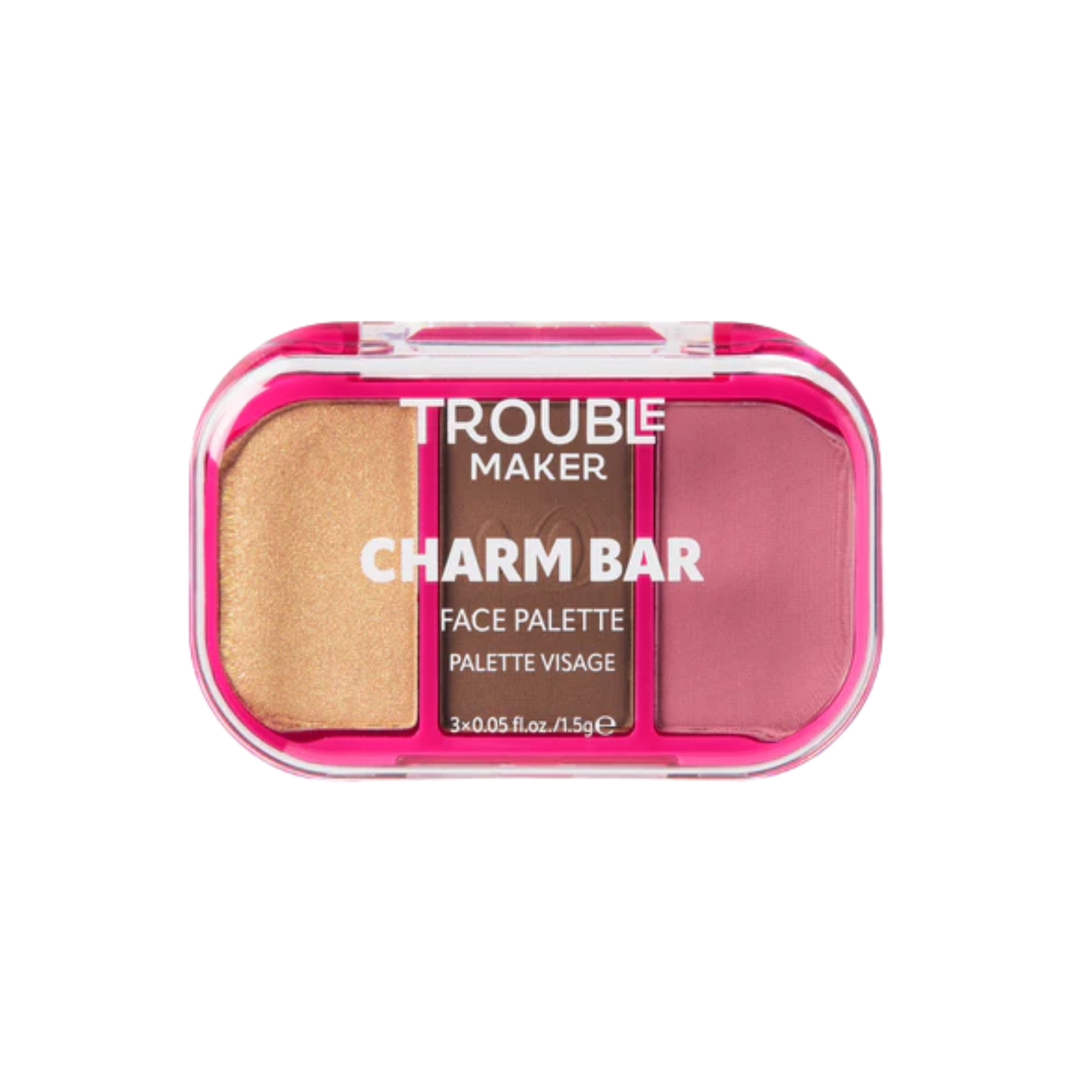 Trouble Maker Charm Bar Face Trio Palette 4.5gm
